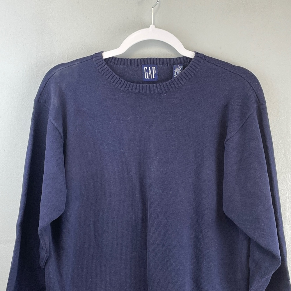 Gap Pullover Blue Pullover Sweater Size Small Wom… - image 2